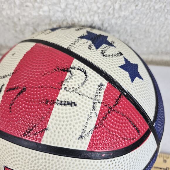 Harlem Globetrotters Full Size Basketball Autographed Signed Signatures No COA - Picture 7 of 9